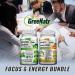Focus + Energy Bundle | Panax Ginseng & Ginkgo Biloba Tablets + Moringa Oleifera Capsules - Non-GMO Superfood for Energy and Brain Function - Buy Online on GoSupps.com