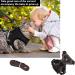 Cat Harness and Lead Set Soft Mesh Puppy Harness for Outdoor Escape-Proof Cat Kitten Harness with Leash Set for Walking Leash Adjustable Reflective Strips Vest Harnesses S Black - Buy Online on GoSupps.com