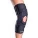 DonJoy Lateral J Patella Knee Support Brace with Hinge: Drytex Left Leg X-Small