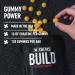 Xwerks Build Creatine Gummies - 120 Ct. 100% Pure Creatine Monohydrate Lemon Flavor Muscle Building Gummies for Men & Women 4g Creatine/Serving Pre Workout Anti-Melting - Buy Online on GoSupps.com