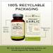 Organic Whole Bulb Garlic Pills - 600mg 60 Capsules - Immune & Cardiovascular Support - Made in USA - Buy Online on GoSupps.com