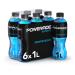 Powerade Sports Mountain Blast low-calorie sport drink with fruit mix taste with electrolytes sports drink in stylish disposable bottles (6 x 1000 ml)