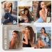 PORSMEER 28 Ginger Brown Long Beach Wave Ponytail Extension - Synthetic Drawstring Clip-In Hairpiece for Women - Buy Online on GoSupps.com