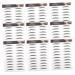 Gogogmee 10 Pcs Waterproof Realistic Fake Eyebrow Stickers for Women Quick Application Eyebrow Kit