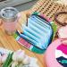 Sanitary Pads Bags & Kids Menstrual Cup Pouch | First Period Kit for Teen Girls & Women - Multi-colored 5 - Buy Online on GoSupps.com