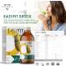 Easyfit Detox 500 ml - Detox Drainage Diet | Detoxification Cure with Bromelain Aloe Juice & Centella Asiatica | Leber Detox Test Winner | Shop Internationally - Buy Online on GoSupps.com