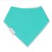 Dotty Fish Baby Bandana Bibs. Drool Bibs. Super Absorbent Teething Bibs for Girls Boys Unisex. Organic Cotton Bibs. One Size Teal Green