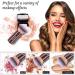 Makeup Brush Kabuki Face Brushes Retractable Travel Blush Brush Portable Flawless for Foundation Powder Blush Bronzer Buffing Liquid Cream Cruelty Free with Cover(Round-Head) - Buy Online on GoSupps.com