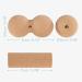 Navaris Cork Fascia Set - Mini Peanut Duo Massage Balls for Back Neck & Yoga Relief - Buy Online on GoSupps.com
