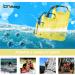 IDRYBAG Clear Waterproof Dry Bag 2L - Lightweight Floating Dry Sack for Water Sports - Yellow - Buy Online on GoSupps.com
