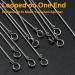 Alwonder 100 Pack Stainless Steel Wire Spinner Baits - Fishing Lure Making Kit for Bass, Trout, Walleye, Salmon, Catfish - 0.023-6.3 - 100 Packs - Buy Online on GoSupps.com