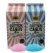 Cotton Candy Floss Sugar (2-Pack) | Raspberry Blue and Pink Vanilla | 3.25 LBS Cartons | Makes up to 140 Cotton Candy Cones. Extra Fine Granulated Sugar 1 Count (Pack of 2)