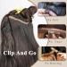 NAYOO Clip in Long Wavy Hair Extensions - 4PCS Curly Synthetic Thick Hairpieces - 20 inch Balayage Chocolate Brown Mixed Caramel Blonde - Double Weft Hair Full Head - Buy Online on GoSupps.com