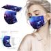 Winfer 50/100 PCS Disposable 3-Layer Colored Mouth Protection - Breathable Adult Face Masks & Neck Scarves for Men & Women - Buy Online on GoSupps.com