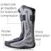 Ossur Rebound Air Walker Boot Low Top (Large) - Adjustable Straps, Air Pump, Rocker Bottom - Ankle Sprains, Fractures, Post-Op Rehab - Buy Online on GoSupps.com