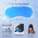 Cooling Eye Mask for Puffy Eyes Reusable Gel Eye Mask Silk Ice Eye Mask to Soothe Swollen Eyes and Dark Circles Relieve Headaches and Sinus Pain with Cold Eye Mask and Eye Gel Mask Therapy(Blue) - Buy Online on GoSupps.com