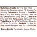 Raw Liquid Turbinado Cane Sugar - 12.5oz Glass Bottle - Buy Online on GoSupps.com