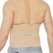 NeoTech Care Adjustable Compression Wide Back Brace Lumbar Support Belt - Size M Charcoal - Buy Online on GoSupps.com