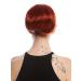 Buy WIG ME UP 909AB-V-350 Hairpiece Bun Braid Ponytail - Short Straight Voluminous Red Copper | International Shipping Available - Buy Online on GoSupps.com