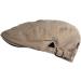 Men's Cotton Flat Cap IVY Gatsby newsboy Hunting Hat - Khaki - Buy Online on GoSupps.com