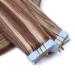 Tape In Hair Extensions - #4/24 Scenished - 40cm - 100% Remy Real Hair - 40 Bricks (4cm Wide - 2.5g) - Tresse by Novon Hair Extensions - International Shipping Available - Buy Online on GoSupps.com