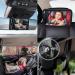 Shatter-Proof 360 Swivel Baby Rear Seat Mirror Universal Fit for Car Safety - Buy Online on GoSupps.com