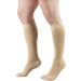 Truform 20-30 mmHg Compression Stockings for Men and Women - Knee High, Open Toe, Large Size - Beige (1 Pair) - Buy Online on GoSupps.com
