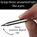 Zizzili Basics Mini Slant Tweezers - Precision Eyebrow and Facial Hair Removal (Midnight Ombre) - Buy Online on GoSupps.com