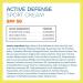 Seaweed Bath Co. Active Defense SPF 50 Sport Broad Spectrum Hybrid Sunscreen Cream - 3.4oz - Sustainably Harvested Seaweed, Aloe & Watermelon - Buy Online on GoSupps.com