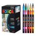 15 Posca Paint Markers  3M Fine Posca Markers with Reversible Tips  Posca Marker Set of Acrylic Paint Pens | Posca Pens for Art Supplies  Fabric Paint  Fabric Markers  Paint Pen  Art Markers Marker Fine Point