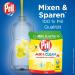 Pril Mix & Clean Citrus Concentrate - 6x120ml Eco-Friendly Dishwashing Detergent for Superior Fat Removal Cold Water Efficiency 82% Less Plastic - Buy Online on GoSupps.com