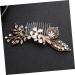Didiseaon 1pc Bridal Comb Pearl Hair Clip Headwear for Women Wedding Hair Clips Women Hair Comb Wedding Hair Side Combs Panda Headband Tiara Wedding Dress Hairpin Women's Alloy - Buy Online on GoSupps.com