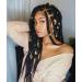 195 PCS Braids Jewelry for Women - Gold Aluminum Hair Cuffs, Rhinestone Pearls, Shell Charms - Hair Accessories for Dreadlocks, Hair Rings, Clips - Buy Online on GoSupps.com