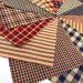 American Heritage Charm Pack Red Blue 6 Cotton Homespun Fabric Squares by JCS - 40+ Precut Squares - Buy Online on GoSupps.com