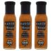 Sauce Shop South Carolina BBQ Sauce 3 Bottles Award Winning Tangy American Mustard Barbecue Sauce Perfect for Marinades Steak Sauce Gluten Free 3 x 255g