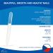 Mont Bleu Small Colour Crystal Nail File in Black Velvet Pouch | Genuine Czech Tempered Glass Lifetime Guaranty Hand Made in Czech Republic 1 piece White Black - Buy Online on GoSupps.com