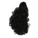 WIG ME UP 9563B-1 Long Curly Black Braid Ponytail Hairpiece - 60 cm Voluminous Curly Extensions for Stunning Looks - Buy Online on GoSupps.com