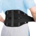 Back Brace for Lower Back Relief - Lower Back Brace for Scoliosis Disc Herniation Heavy Lifting Adjustable Back Support Belt with 5 Stays Lumbar Support Belt for Men & Women (Waist 37"-43 ) L/XL(37"- 43") - Buy Online on GoSupps.com