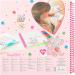 Depesche 12105 Princess Mimi Fingerprint Fun - Creative Coloring Book with 4 Ink Pads for Finger Painting | International Shipping Available - Buy Online on GoSupps.com