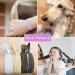 100Pcs Elastic Hair Ties Ribbon for Women & Girls - 20 Colors - Buy Online on GoSupps.com