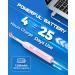 Rotating Electric Toothbrush for Adults with 8 Brush Heads (2 Types) 4 Modes Deep Clean Electric Toothbrush with Rechargeable Power and 2 Min Smart Timer Pink 2-pink - Buy Online on GoSupps.com