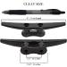 QPURO 6-Inch Black Cast Iron Dock Cleat 5-Pack for Boats - Marine Deck Rope Cleats for Nautical Decor - Buy Online on GoSupps.com
