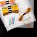 5 Pieces 7 Count Plastic Mesh Canvas Sheets for Embroidery with Needles - 10.2 x 13.2 inch - Ideal for Crafting, Knitting, and Crochet Projects - Buy Online on GoSupps.com