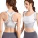 Posture Corrector for Women Back Brace Posture Corrector Invisable Back Straightener for Hunchback and Providing Pain Relief from Neck Back and Shoulder (Gray)(Large 35-41 Inch)