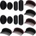 Bump It Up Volume Hair Base Set Styling Insert Braid Tool Hair Bump Up Comb Clip Sponge Bun Hair Pad Accessories for Women Girls DIY Hairstyle (14 Pieces)