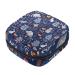Guantierendiy Sanitary Napkin Storage Bag Raccoon Leaves Pattern Menstrual Cup Pouch Nursing Pad Holder Tampon Bags Feminine Product Pouches Portable Period Kit Bag Color 5