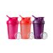 Blender Bottle Classic V1 Multipack Shaker Bottle 20-Ounce Coral and Pink and Plum 20-Ounce (3 Pack) Coral and Pink and Plum Shaker Bottle