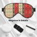 Navaho Style Unisex Sleep Eye Mask | Soft Comfort Travel Eye Shade for Yoga & Shift Work - Buy Online on GoSupps.com