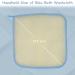 Bleu Bath 6 Pack Exfoliating Skin Face Body Wash Cloth - Premium Sturdy Loofah - Soft & Buffing - Two Layers - Ideal for Massage - Buy Online on GoSupps.com