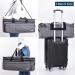 NICOGENA Double Layer Carrying Case for Cricut Explore Air 2 & Maker - Grey | Mat Pocket & Large Front Pockets for Tools & Supplies - Buy Online on GoSupps.com